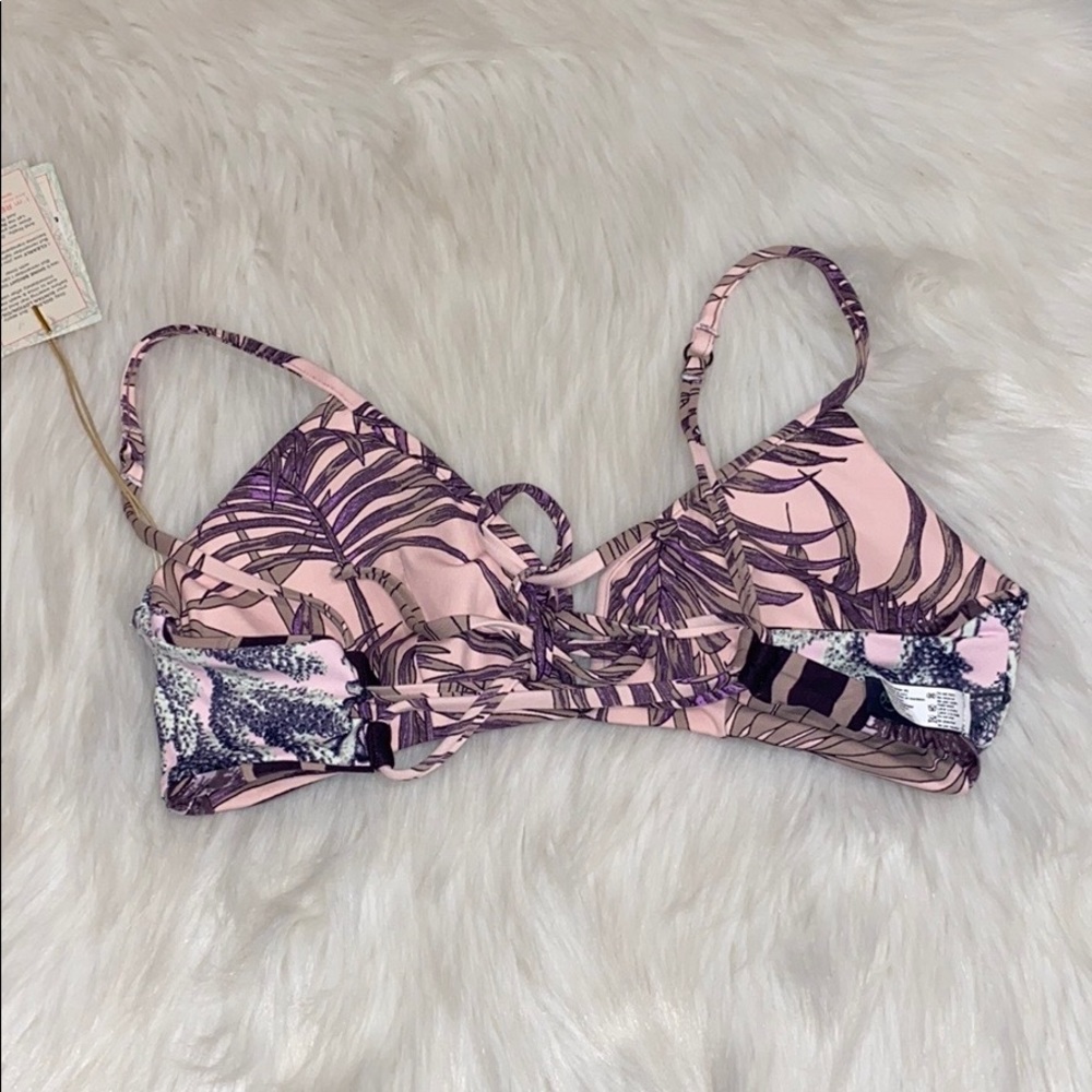 Maaji Bralette underwire Bikini Top Sz L - Picture 5 of 11